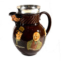 Pitcher with Silver Rim and Lid