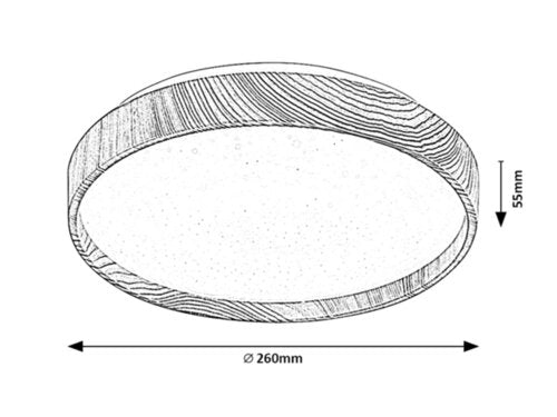 Plafonjera Leana