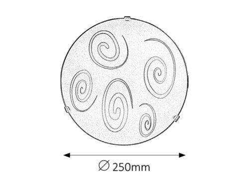 Plafonjera Spiral