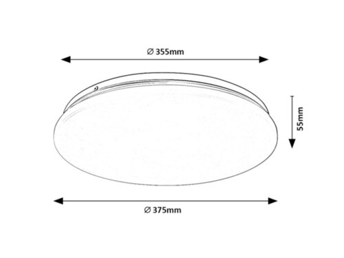 Plafonjera Vendel 24W