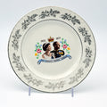 Plate, 1952-1977 The Queen Silver Jubilee