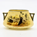 Plate Burslem Gold Trim