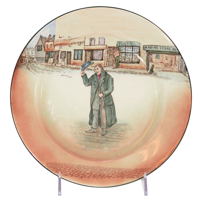 PLATE MR SQUEERS 10" DICKENSWARE