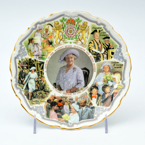 Plate,70 years service to the nation