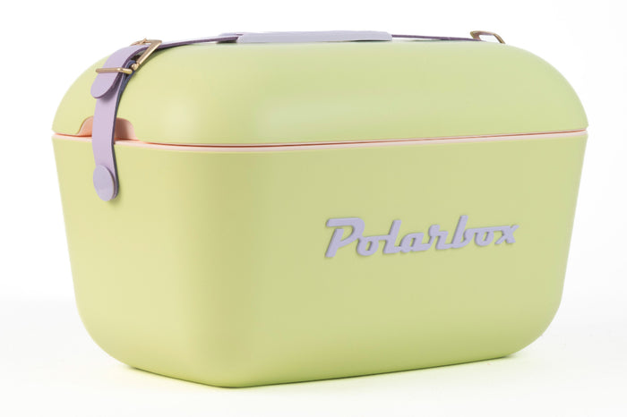 Polarbox Koelbox met Schouderband - Lime-Lilac - 12 Liter