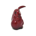 Rabbit with One Ear, Flambe Red Black