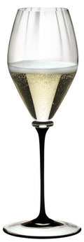 Riedel Champagneglas Fatto A Mano Performance - Zwarte Steel - 375 m