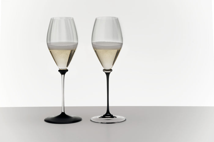 Riedel Champagneglas Fatto A Mano Performance - Zwarte Steel - 375 m