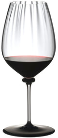 Riedel Rode Wijnglas Fatto A Mano Performance - Cabernet Sauvignon - Zwarte Voet - 834 ml