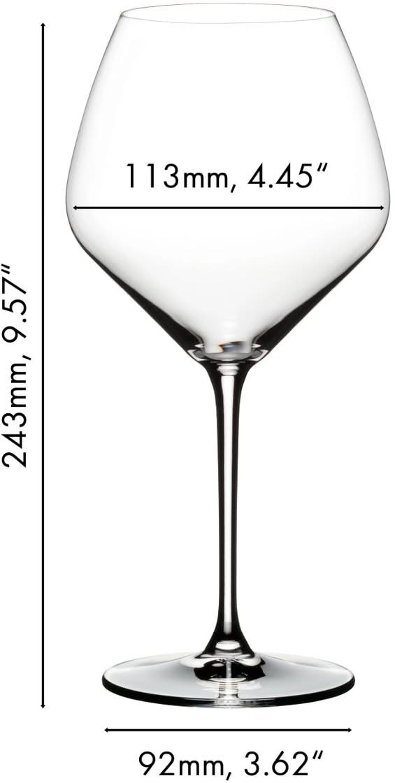 Riedel Rode Wijnglazen Extreme - Pinot Noir - 770 ml - 3 + 1 Gratis