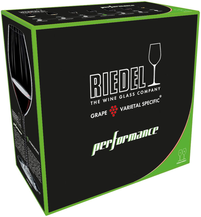 Riedel Rode Wijnglazen Performance - Syrah / Shiraz - 631 ml - 2 stuks