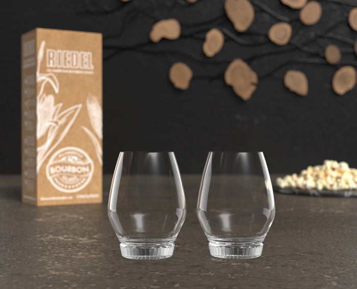 Riedel Whiskey Glazen All American Bourbon - 250 ml - 2 Stuks