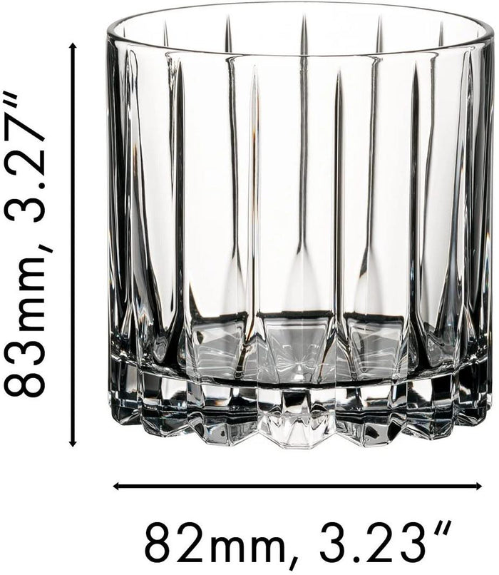 Riedel Whiskey Glazen Rocks - 283 ml - 2 stuks