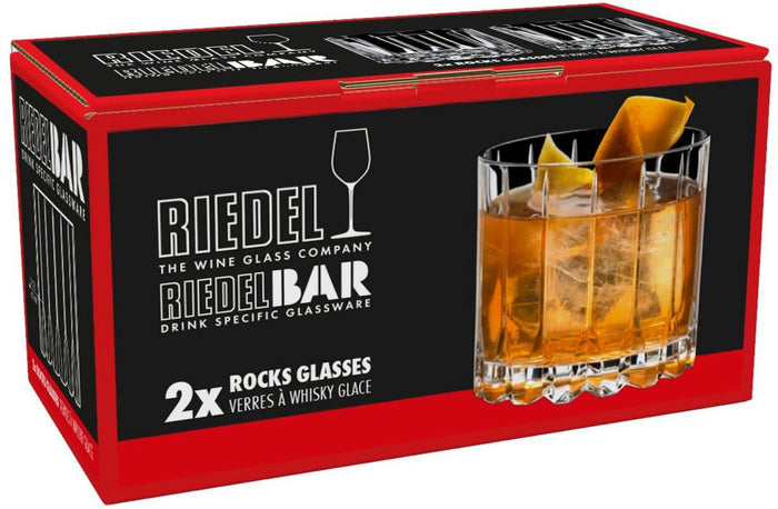 Riedel Whiskey Glazen Rocks - 283 ml - 2 stuks
