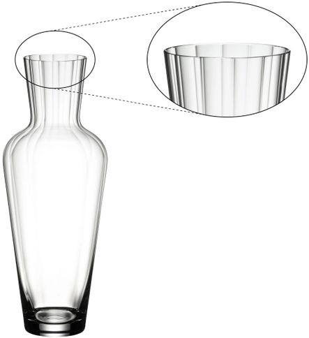 Riedel Wijnglazenset - Rode Wijnglazen - Veritas -  Cabernet / Merlot + Wine Friendly Decanter