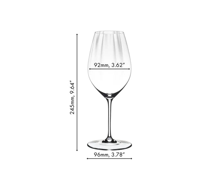Riedel Wijnglazenset - Witte wijnglazen - Performance - Riesling - 623 ml - 4 Stuks