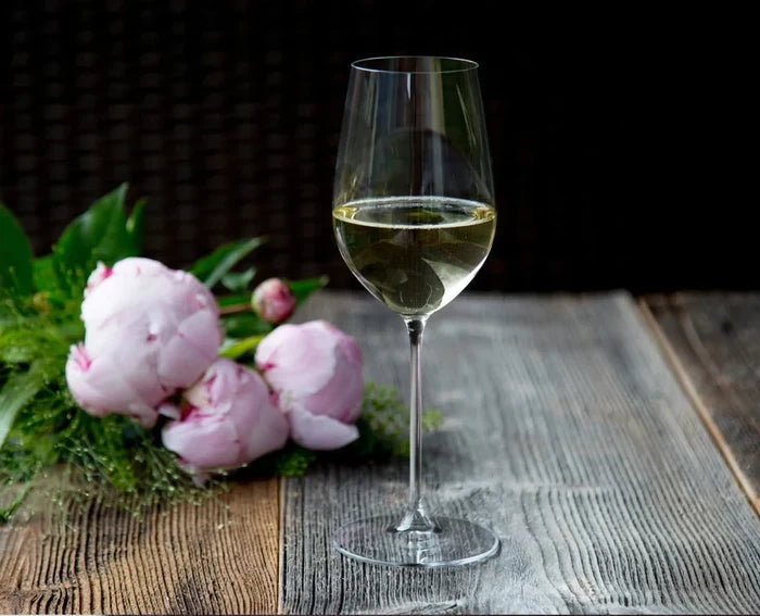Riedel Wijnglazenset - Witte Wijnglazen - Veritas - Rieseling / Zinfandel + Wine Friendly Decanter