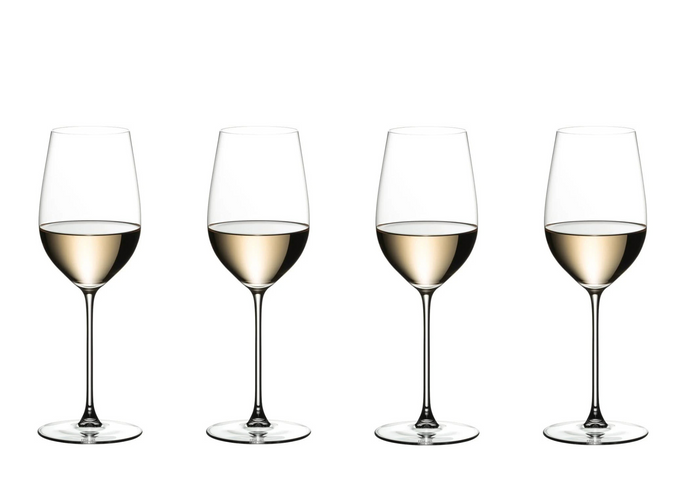 Riedel Wijnglazenset - Witte Wijnglazen -  Veritas - Riesling - 400 ml - 4 Stuks