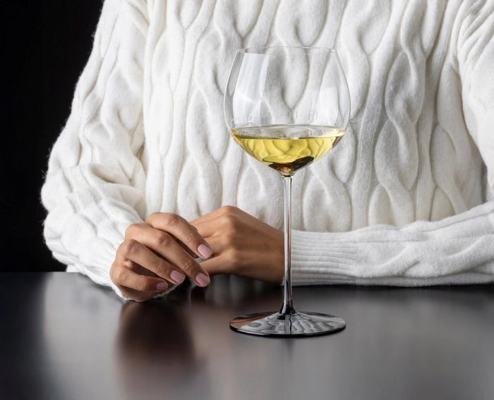 Riedel Witte Wijnglas Fatto A Mano Black Tie - Chardonnay - 660 ml