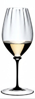 Riedel Witte Wijnglas Fatto A Mano Performance - Riesling - Zwarte Steel - 623 ml