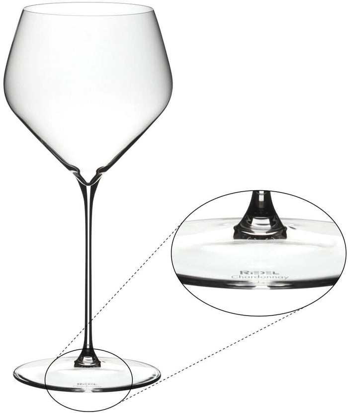 Riedel Witte Wijnglazen Veloce - Chardonnay - 690 ml - 2 stuks