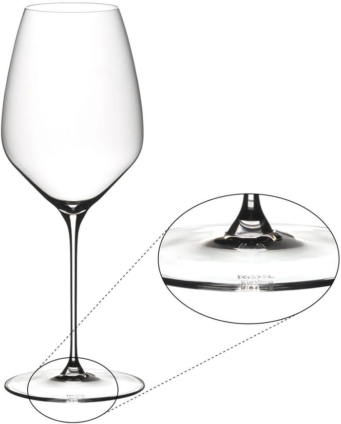 Riedel Witte Wijnglazen Veloce - Riesling - 570 ml - 2 stuks