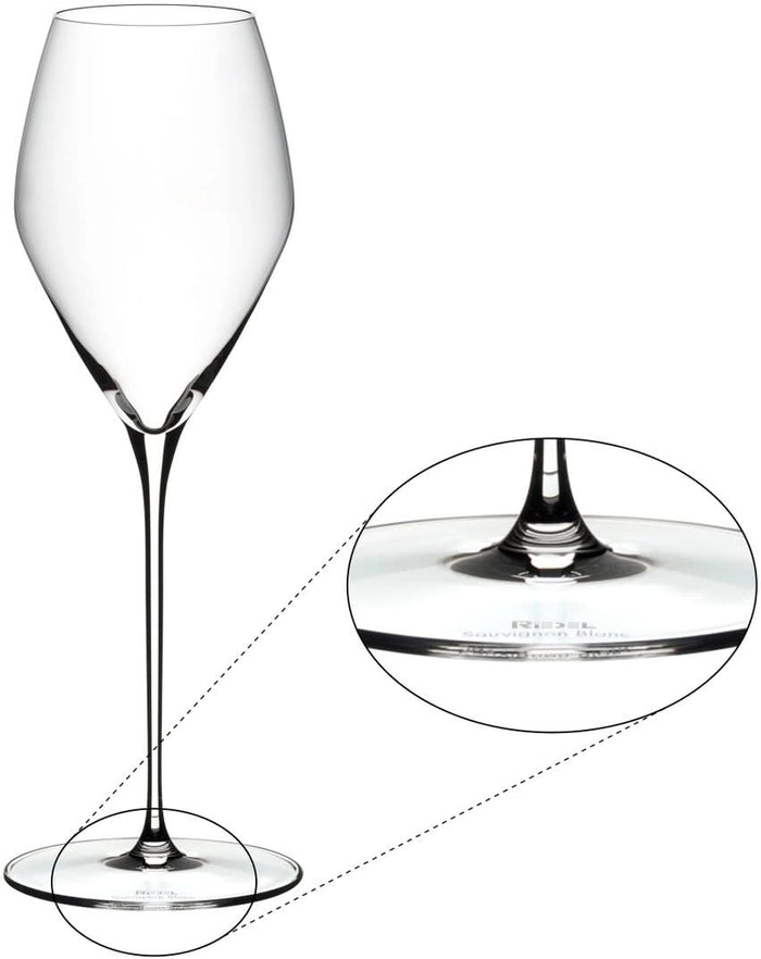 Riedel Witte Wijnglazen Veloce - Sauvignon Blanc - 350 ml - 2 stuks