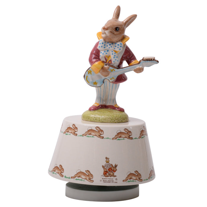 Rock And Roll bunnykin music box