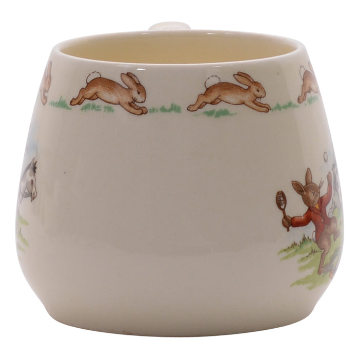 Rocking horse bunnykin mug