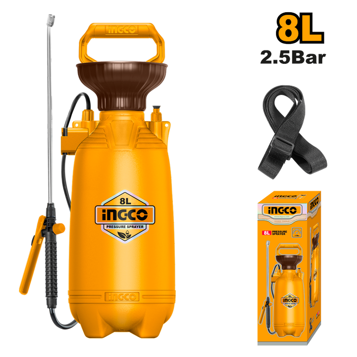 Ručna prskalica 8L/2.5Bara HSPP30802 SUPER INGCO