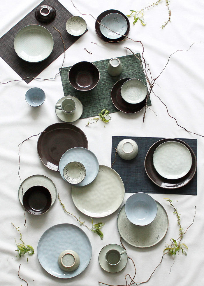 Salt & Pepper Diepe Borden / Pastaborden Artisan Groen ø 22 cm - 4 Stuks