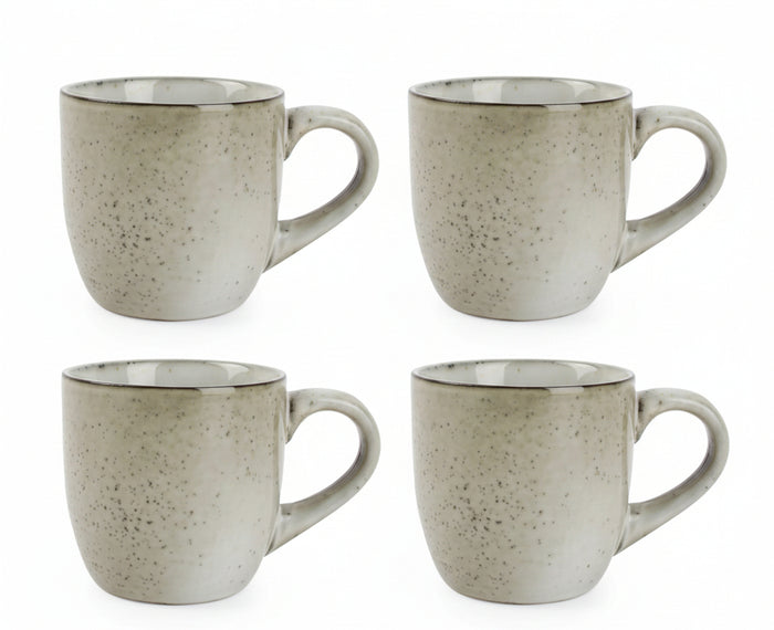 Salt & Pepper Koffiekopjes Artisan Groen 220 ml - 4 Stuks