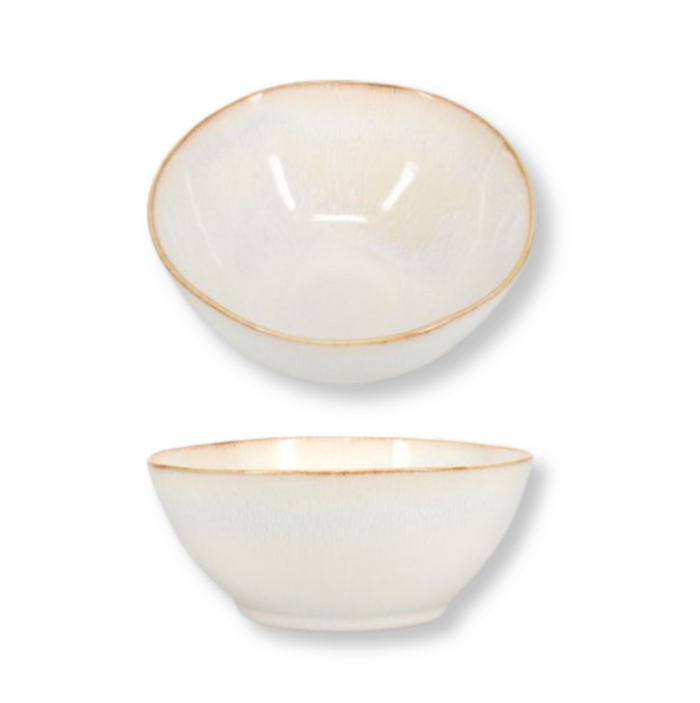 Salt & Pepper Serviesset Artisan Wit 12-delig / 4 personen - 4 dinerborden, 4 ontbijtborden en 4 kommen