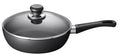 SCANPAN Hapjespan / Sauteerpan met deksel Classic Induction ø 24cm / 2 liter - geschikt voor alle warmtebronnen - standaard anti-aanbaklaag