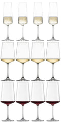 Schott Zwiesel Wijnglazenset MioVino 12-delige - Rode wijnglazen, Witte wijnglazen en Champagneglazen