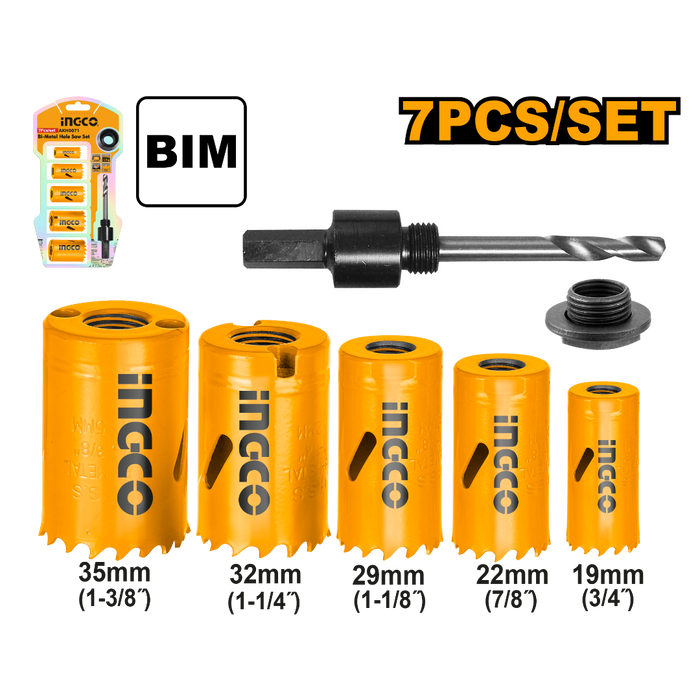 Set kruna za metal 19-35MM AKH0071 INGCO