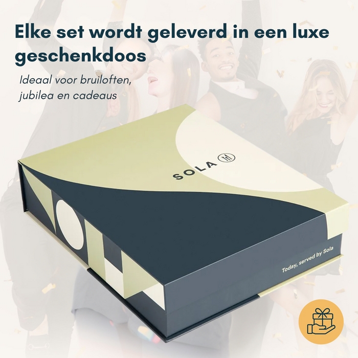 Sola Bestekset Luxor - 18/10 RVS - 100 delig / 12 personen