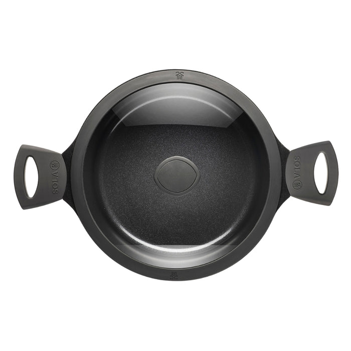 Sola Braadpan met deksel Ceramic Deluxe ø 24 cm - keramische anti-aanbaklaag