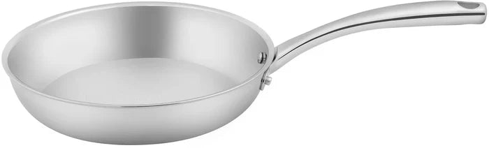 Sola Koekenpannenset Green Cooking+ Triply RVS 2-Delig - ø 24 en 28 cm - geschikt voor alle warmtebronnen - zonder anti-aanbaklaag