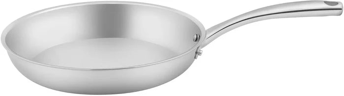 Sola Koekenpannenset Green Cooking+ Triply RVS 2-Delig - ø 24 en 28 cm - geschikt voor alle warmtebronnen - zonder anti-aanbaklaag