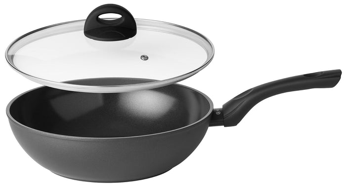 Sola Pannenset Stonehenge 2-Delig - Koekenpan ø 28 cm en Wokpan ø 28 cm - keramische anti-aanbaklaag