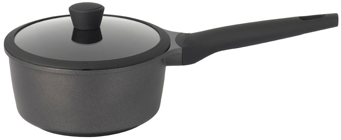 Sola Steelpan met deksel Ceramic Deluxe - Keramische anti-aanbaklaag - ø 18 cm / 1.5 liter - geschikt voor alle warmtebronnen
