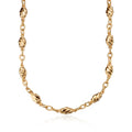 SPG-125 Gold Nugget Chain Necklace