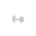 SPS-11 Teardrop Single Flat Back Earring