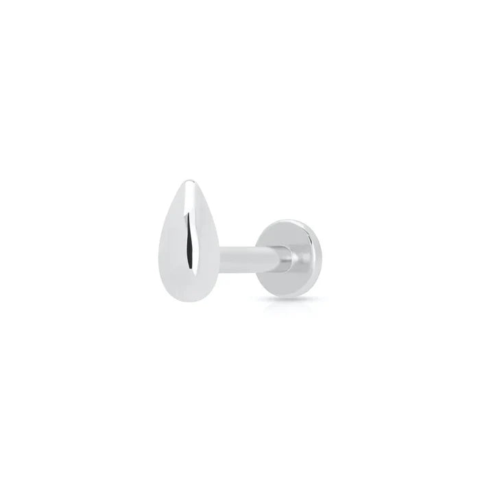 SPS-11 Teardrop Single Flat Back Earring