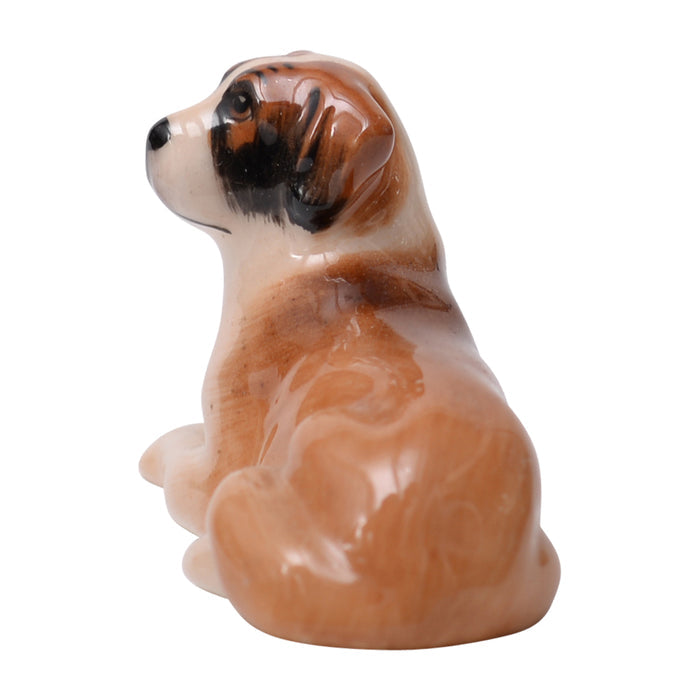 St. Bernard Lying Miniature Dog K19