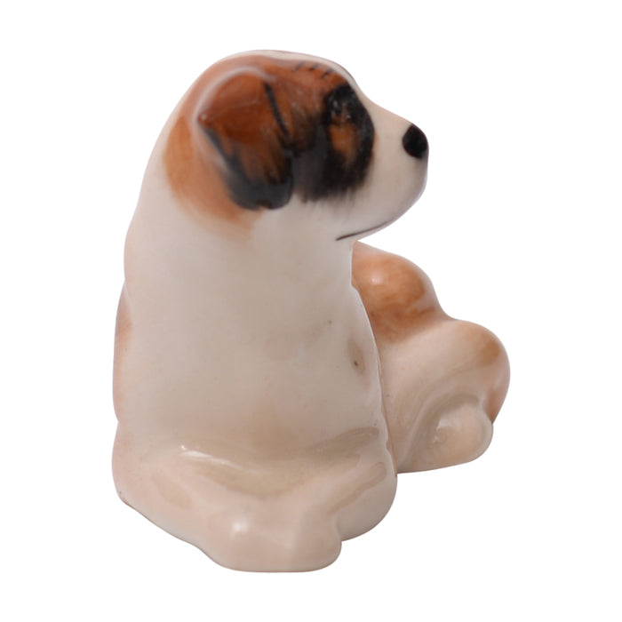 St. Bernard Lying Miniature Dog K19