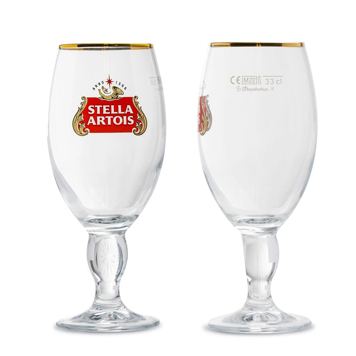 Stella Artois Bierglazen - Chalice - 330 ml - 4 stuks