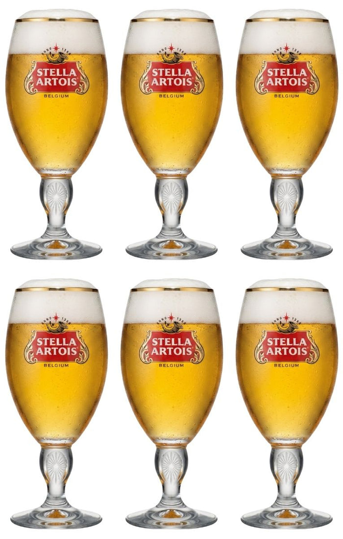 Stella Artois Bierglazen - Chalice - 500 ml - 6 stuks