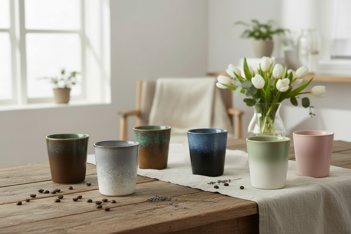 Studio Tavola Koffiekopjes / Senseo Kopjes - Wind - 200 ml - 6 stuks